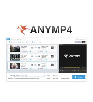 AnyMP4 MP4 Converter 1 Jahr / 1 Key GLOBAL